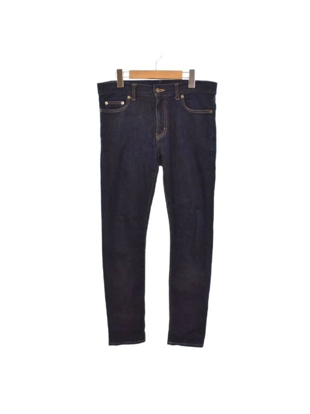 Saint Laurent Paris Hedi Slimane Era Stretch Skinny Denim Pants Jeans Navy 30